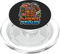 Ojibwe and Proud Indigenous Heritage Statement PopSockets PopGrip for MagSafe