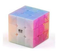 OJIN Warrior W 3x3 Cube Stickerless Cube 3x3x3 yongshi W Jelly Color Design Smooth Puzzle