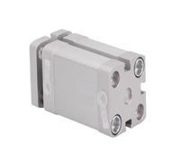 OJJHO Compact Guided Pneumatic Cylinder ADNGF-50-80-P-A, 50mm Bore, 80mm Stroke, Pneumatic Linear Actuator
