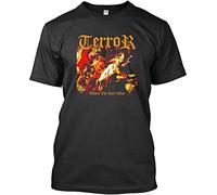 ojk Terror Always The Hard Way American Beatdown Hardcore Band T-Shirt Size L-2XL 3XL Black
