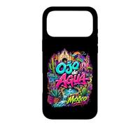 Ojo de Agua City Mexico Street Art Skyline Souvenir Case for iPhone 17 Pro Max