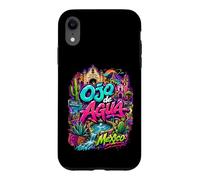 Ojo de Agua City Mexico Street Art Skyline Souvenir Case for iPhone XR