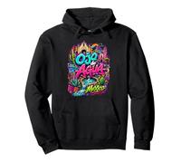 Ojo de Agua City Mexico Street Art Skyline Souvenir Pullover Hoodie