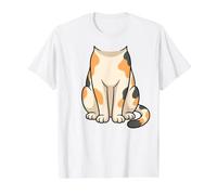 Ojos Azules Cat Costume Body Graphic Funny Halloween Cosplay Value Graphic T-Shirt, Men, White, L