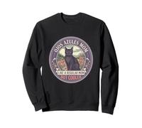 Ojos Azules Mom Like A Regular Mom But Cooler Cat Mom Sweatshirt