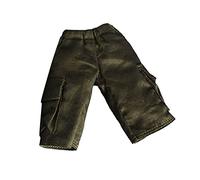 OJREEUB 1/12 Male Figure Cargo Shorts for 6 inch Action Figures Costume Accessories Green, 6cm
