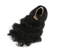 OJREEUB 1/6 Scale Woman Doll Hair Hair Wig for 12 inch Female Figures Accessories, Black Curly Hair