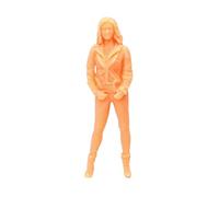 OJREEUB 1/64 Scale People Figure Character Doll for Micro Landscape Miniature Scene, retty, 2.8-3.0cm
