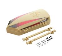OJREEUB 1:8 1:10 Spare Parts Roof Luggage Box for Climbing Car RC Hobby Car DIY Accs desert yellow, 180x85x42mm
