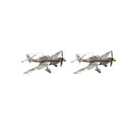 OJREEUB 2 set of 1:33 Scale 3D Fighter Assemble Paper Model Kit Papercraft for Adults