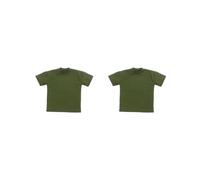 OJREEUB 2 set of 1/6 Scale Male T Shirt Cloth Easy to Use Figures Costume for 12 inch Figures