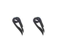OJREEUB 2 set of 1:6 Soldier Scarf Doll Decor Accessories for 12inch Action Figures Costume, Black