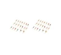 OJREEUB 2 set of 20xModel Trains People Figures Scale Painted Beach Crowd Miniatures OO 1:75