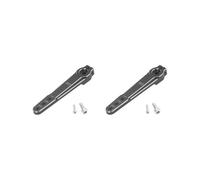 OJREEUB 2 set of 25T Servo Arm Easy to Install RC Metal RC Servo for RC Helicopter Parts black, 63x8mm