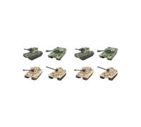OJREEUB 2 set of 4Pcs Assembly Tank Model 4D Modern Tank Model for TANK A41 Kv2 Kids Children