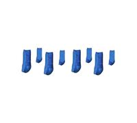 OJREEUB 2 set of 4x Horse Boots Support Reusable Breathable Protection Comfortable Leg Covers L blue