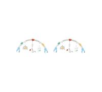 OJREEUB 2 set of Baby Stroller Arch Toy Activity Toy Seat Toy for Stroller Babies 0-12 Months bird, 87x25cm