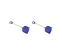 OJREEUB 2 set of Beach Shovel for Kids Sturdy for Children Sand Shovel for Beach Snow Outdoor Dark Blue