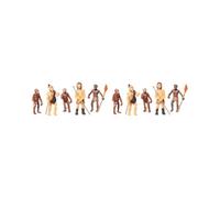 OJREEUB 2 set of Human Evolution Action Figure Toy Collection Kids Science Cognitive Office