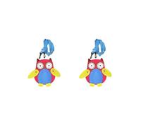OJREEUB 2 set of Learn Use Zip Button Snap Buckle Tie Lace Boards for Kids Practice Toys