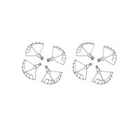OJREEUB 2 set of Propeller Guards Professional Landing Gear for Air 3 Drone Drone Accessories