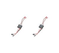 OJREEUB 2 set of RC Two-way Brush 40A ESC 3A/6V BEC for 1/16 1/18 Scale RC Car Tank Boat