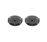OJREEUB 2 set of Robot Car Mobile Platform DC Tracking Obstacle Avoidance with Code Disk