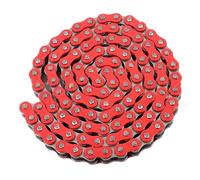 OJREEUB 428H Motorcycle Drive Chain for Beach Car Dirt Bike Off-road Motorcycle Red