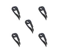 OJREEUB 5 set of 1:6 Soldier Scarf Doll Decor Accessories for 12inch Action Figures Costume, Black