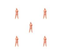 OJREEUB 5 set of 1:64 Model Figures Layout Miniature Model Trains Architectural Figures Model A, Style A