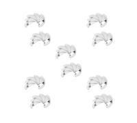 OJREEUB 5 Set of 10Pcs Victorian Cup Shell Kitchen Cupboard Drawer Cabinet Door Pull Handle a