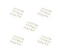 OJREEUB 5 set of 20xModel Trains People Figures Scale Painted Beach Crowd Miniatures OO 1:75