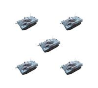 OJREEUB 5 set of DIY Tank Craft Collectables 1:35 Armored Tank Model for Kids Men Women