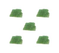 OJREEUB 5 set of Flower Grass Tuft Model Railway Artificial Grass for Miniature Scenery Decor Style A