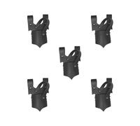 OJREEUB 5 set of Medieval Leather Strap Sword Holder Vintage Style Knight Costume Accessories Black