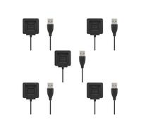OJREEUB 5 set of New USB Charging Wire Cable Cradle Dock Charger For Blaze Smart Watch