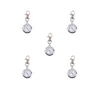 OJREEUB 5 Set of Nurse Pocket Watch Keychain Watch for Graduation Weddings Outdoor Activities