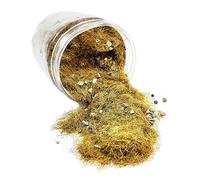 OJREEUB Flock Scenery Materials Scenery DIY for Building Micro Landscape Coffee, 65x65mm