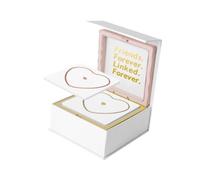 OJREEUB Permanent Bracelet Kit Portable for Anniversary Date Activity Valentines Day 1 Gold 1 Rose Gold, 12x12x5cm