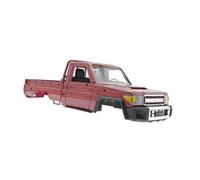 OJREEUB RC Pickup Shell DIY Replacement Remote Control Car Body for MN82 1:12 RC Car Red, 36x10x14cm