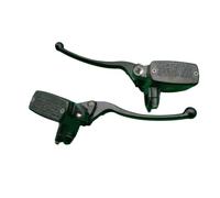 OJSqkuqve 22mm Motorcycle Front Brake Master Cylinder Hydraulic Pump Clutch Lever Compatible with Universal Models(One Pair)