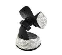 OJSqkuqve Car Dashboard Accessory With Bling Phone Holder And Dual Mounting Features Compatible With Most Vehicle Types