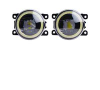 OJTEMHBH Car Front Foglight For 2015-2021 For Jeep For Renegade H11 Fog Lights With Daytime Running Lights 12V 2pcs 30W 8000LM LED Lens Fog Light Angel Eyes automotive fog lamp(With Angel Eye4)