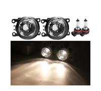 OJTEMHBH Car Front Foglight For Accord CR-V For Insight CR-Z Fit Crosstour For Pilot City 55W 100W 2 Pieces Halogen Fog Light Car Front Bumper Fog Lamp 12V automotive fog lamp(55W Warm White)