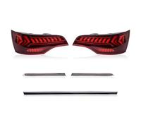 OJTEMHBH Car Rear Light For Q7 2006-2015 2Pcs Rear Lights LED Tail Lights Car Styling Tail Lamp DRL Brake Reverse Stop Lamp Automotive Accessories(2PCS Red)