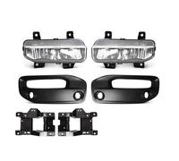 OJTEMHBH Headlights For Dodge For Ram 1500 2019 2020 2021 2022 2023 2024 Front Bumper Headlights Daytime Running Lights DRL 12V DLAA LED Car Fog Lamps Headlamp