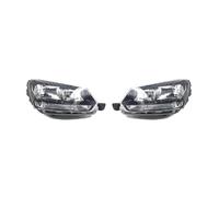 OJTEMHBH Headlights For Skoda For Yeti 2013-2017 Headlamp Assembly Car Headlights With Day Running Light Whole Front Car Light Assembly Headlamp(2 Pcs Left and Right)