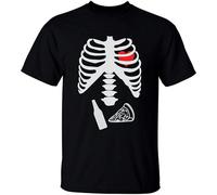 OJWKSXLL Men's Bones T-Shirt Black(XX-Large)