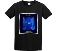 OJWKSXLL Men's Chris Rea Blue Guitars Regular Fit T Shirt(Medium)