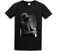 OJWKSXLL Men's Marvin Gaye Design Cotton T Shirt(Medium)